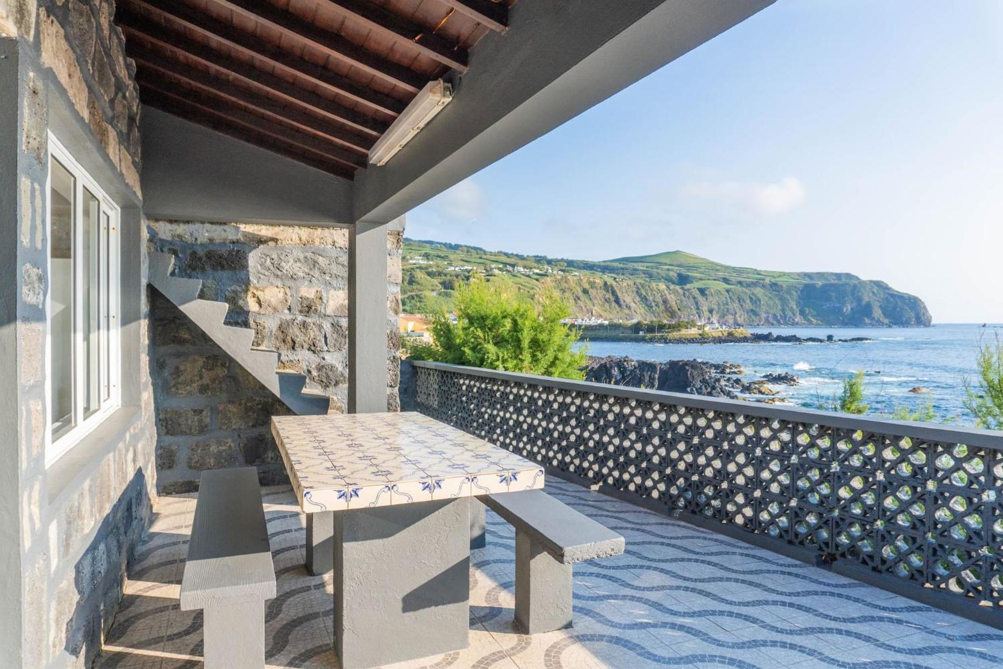 Mosteiros Natural Pool House Ngoại thất bức ảnh