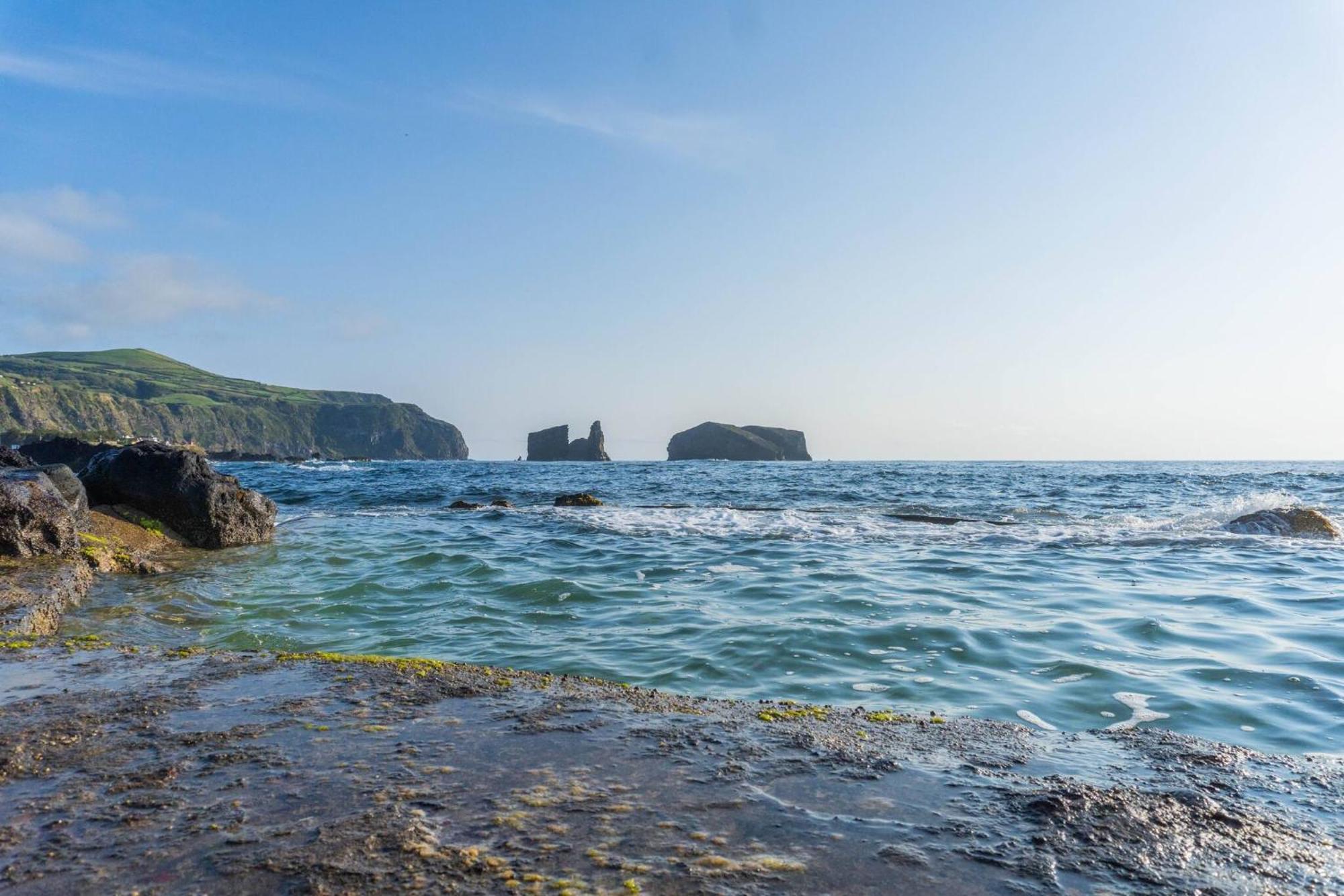 Mosteiros Natural Pool House Ngoại thất bức ảnh