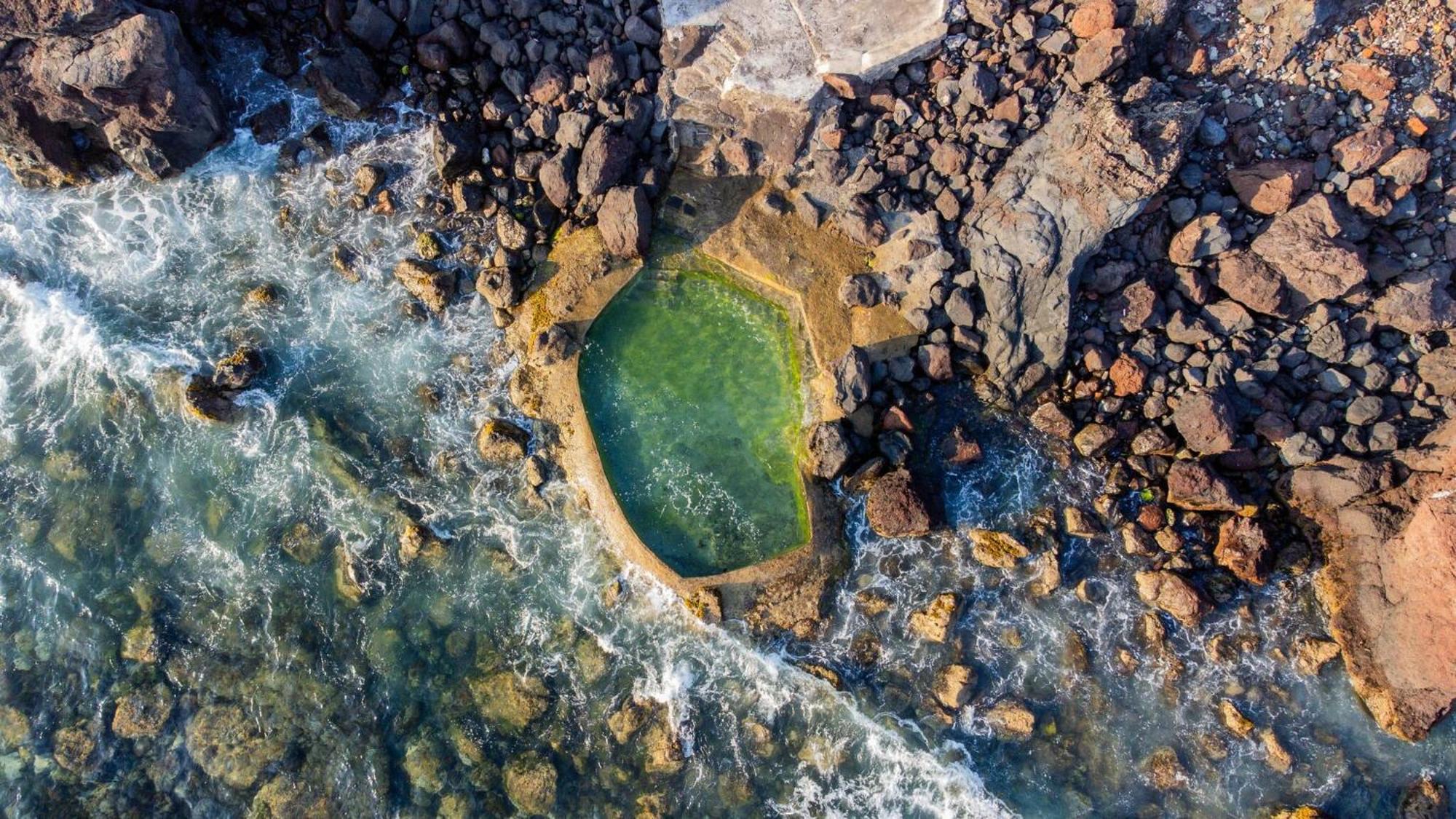 Mosteiros Natural Pool House Ngoại thất bức ảnh